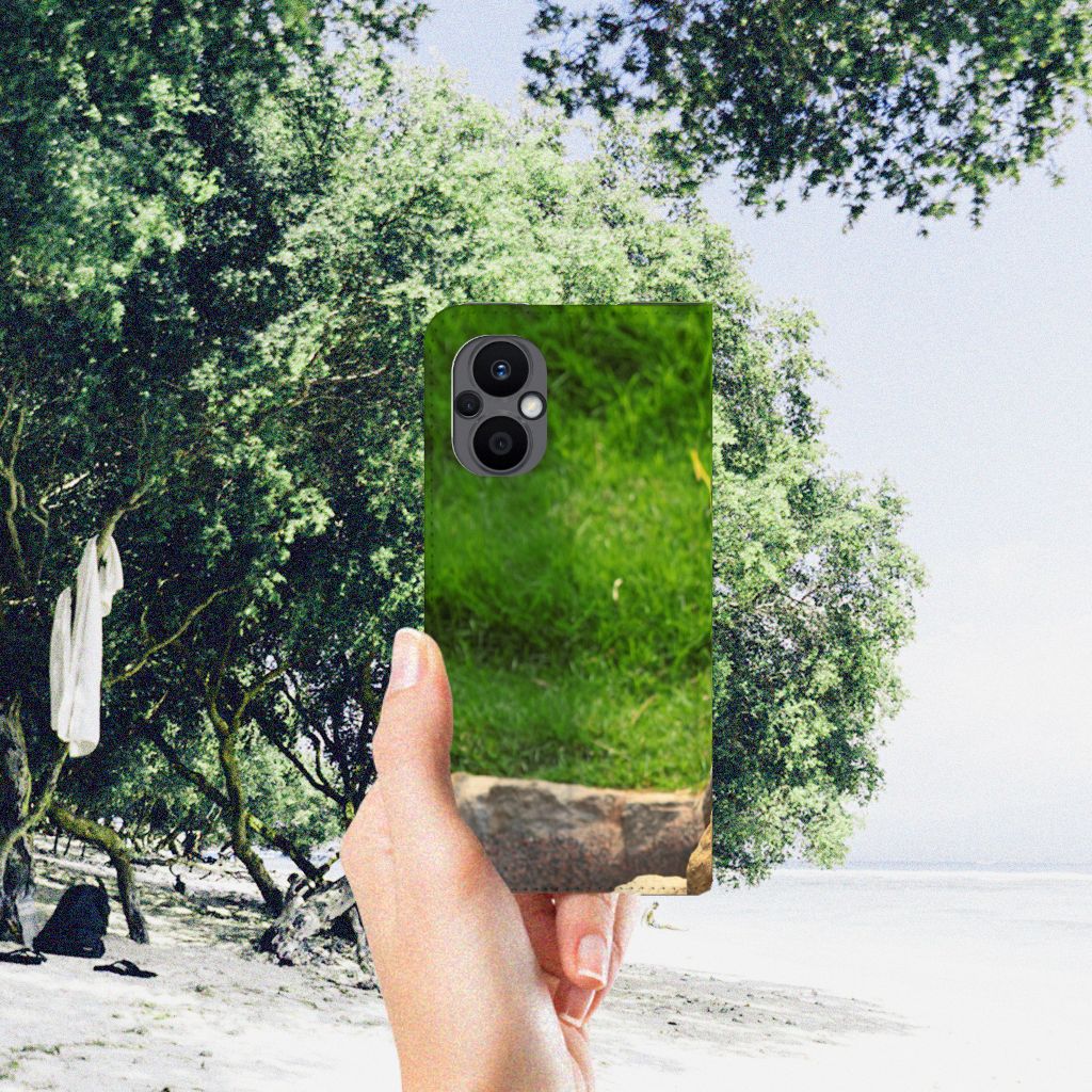 OPPO Reno8 Lite Hoesje maken Panda - B2C Telecom