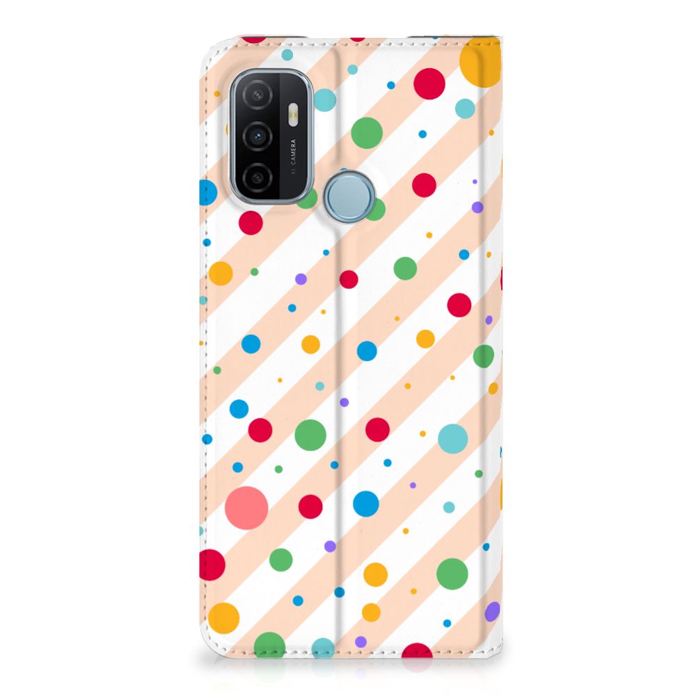 OPPO A53 | A53s Hoesje met Magneet Dots - B2C Telecom