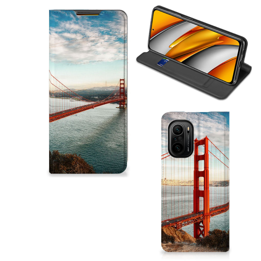 Xiaomi Mi 11i | Poco F3 Book Cover Golden Gate Bridge