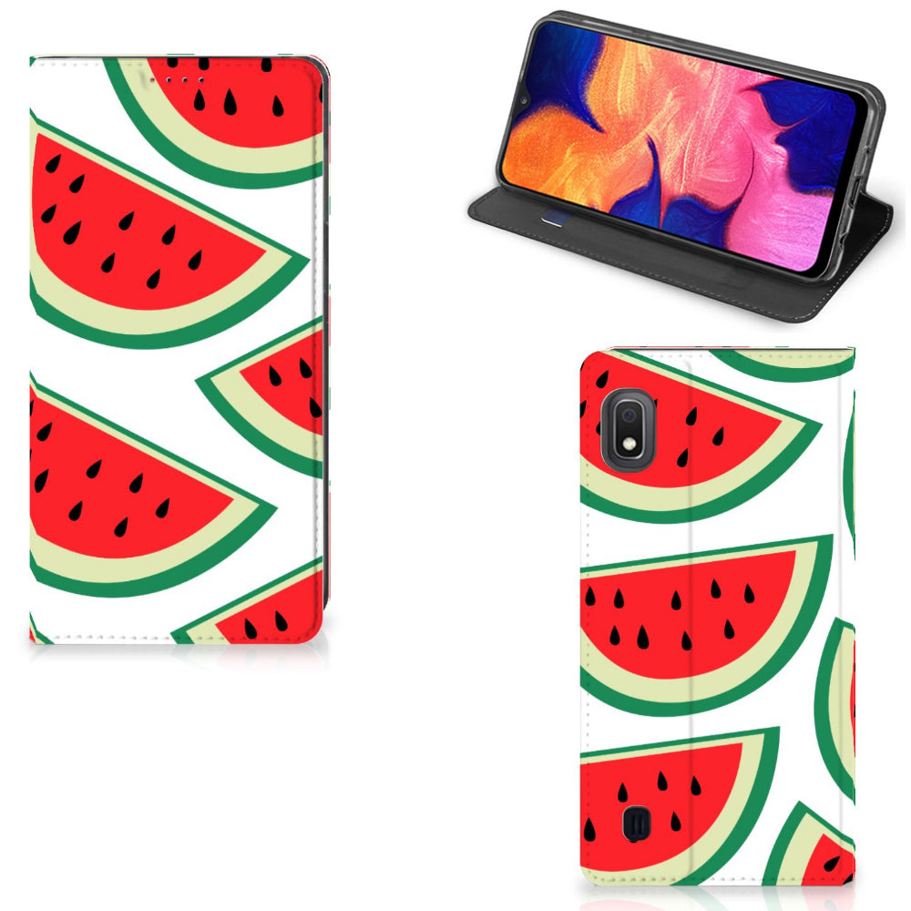 Samsung Galaxy A10 Flip Style Cover Watermelons