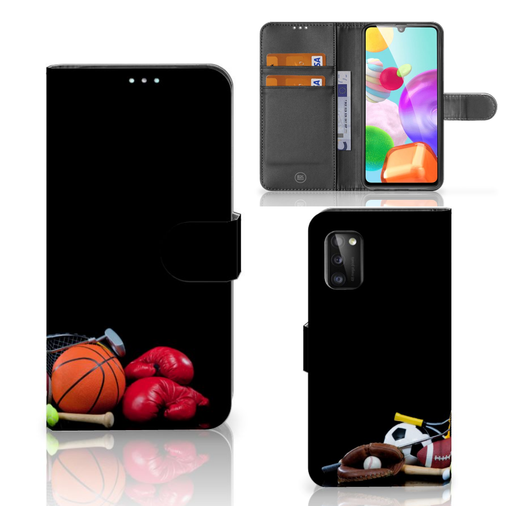 Samsung Galaxy A41 Wallet Case met Pasjes Sports