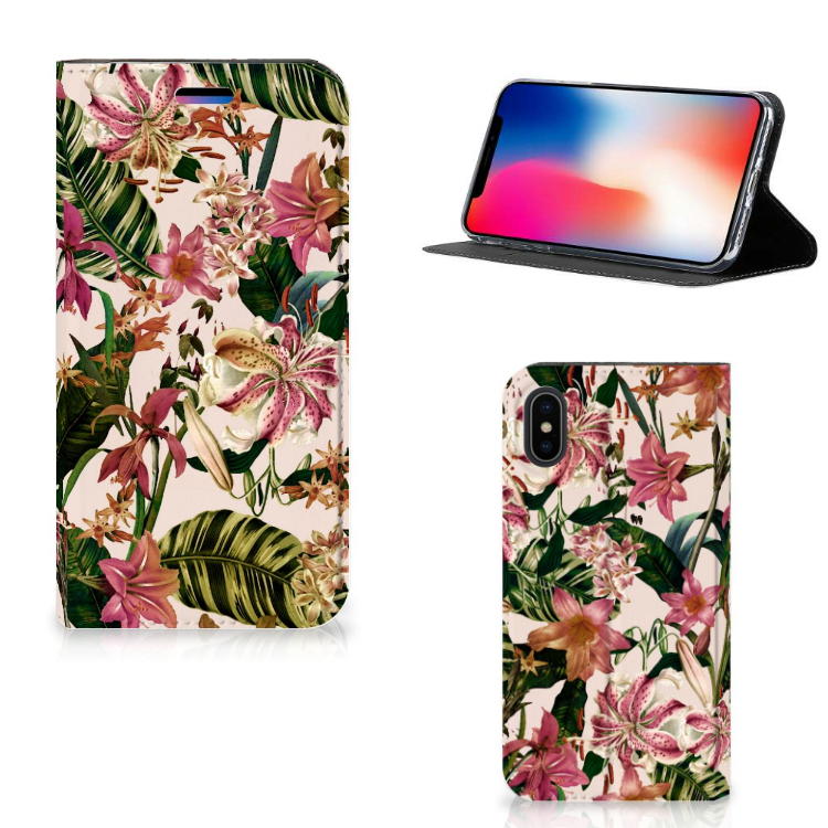 Apple iPhone X | Xs Smart Cover Flowers