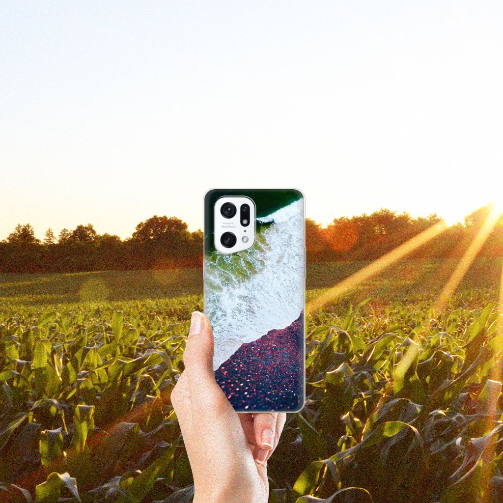 OPPO Find X5 Pro TPU Hoesje Sea in Space B2C Telecom