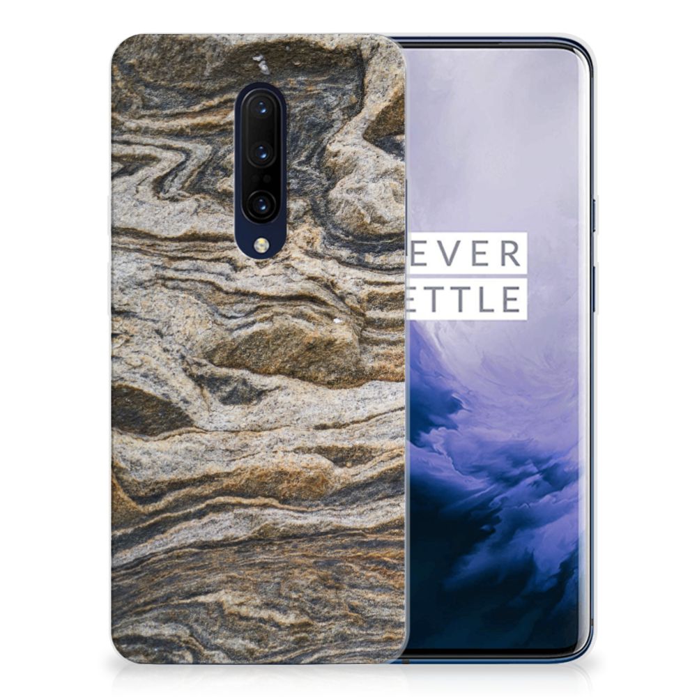 OnePlus 7 Pro TPU Siliconen Hoesje Steen