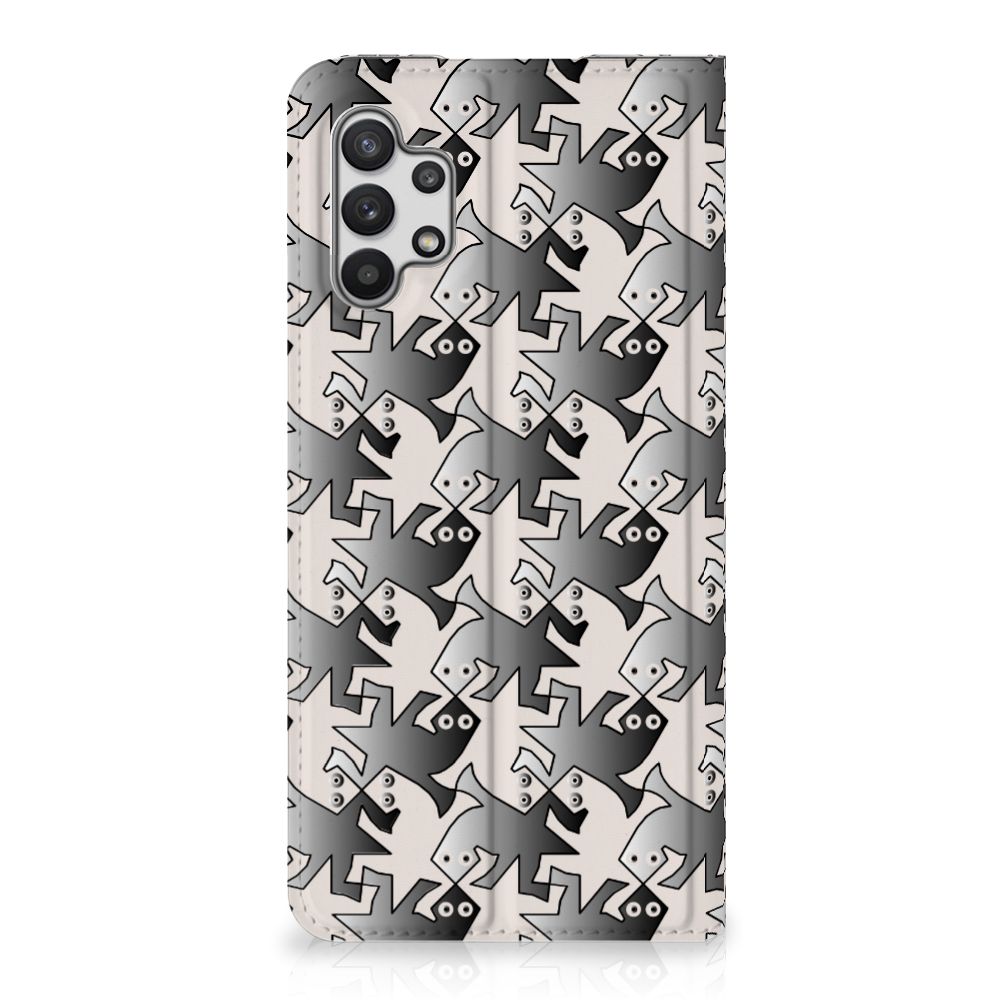 Samsung Galaxy A32 5G Hoesje maken Salamander Grey - B2C Telecom
