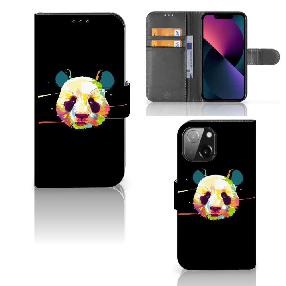iPhone 13 Mini Leuk Hoesje Panda Color