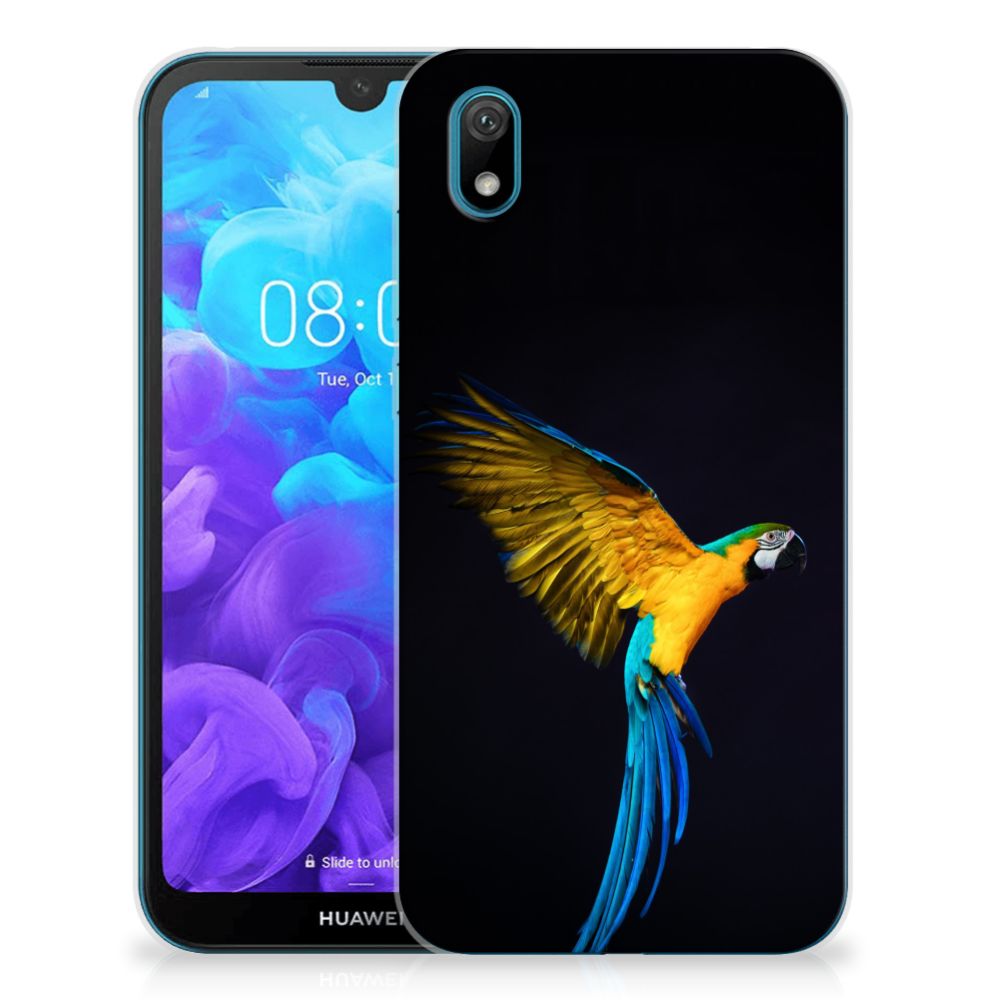 Huawei Y5 (2019) TPU Hoesje Papegaai