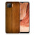 OPPO A73 4G Bumper Hoesje Donker Hout