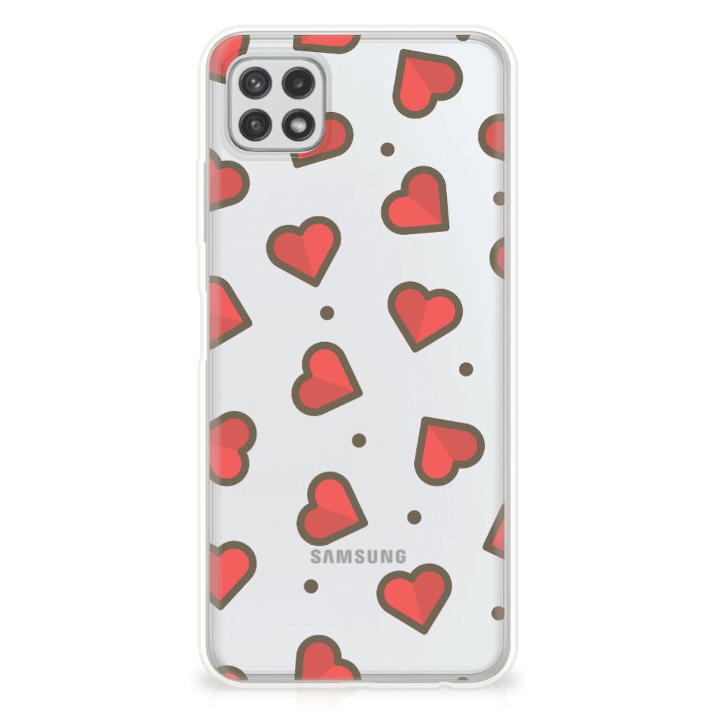 Samsung Galaxy A22 5G TPU bumper Hearts B2C Telecom
