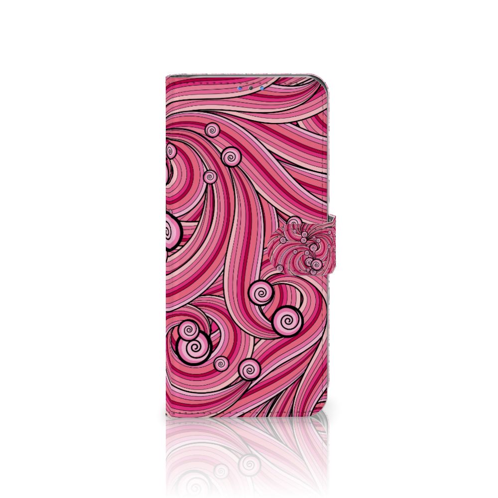 Motorola G8 Power Lite Hoesje Swirl Pink