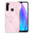 Xiaomi Redmi Note 8T TPU Siliconen Hoesje Marble Pink - Origineel Cadeau Vriendin