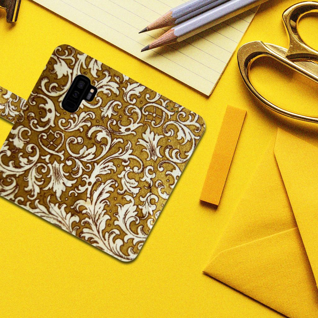 Wallet Case Samsung Galaxy S9 Plus Barok Goud