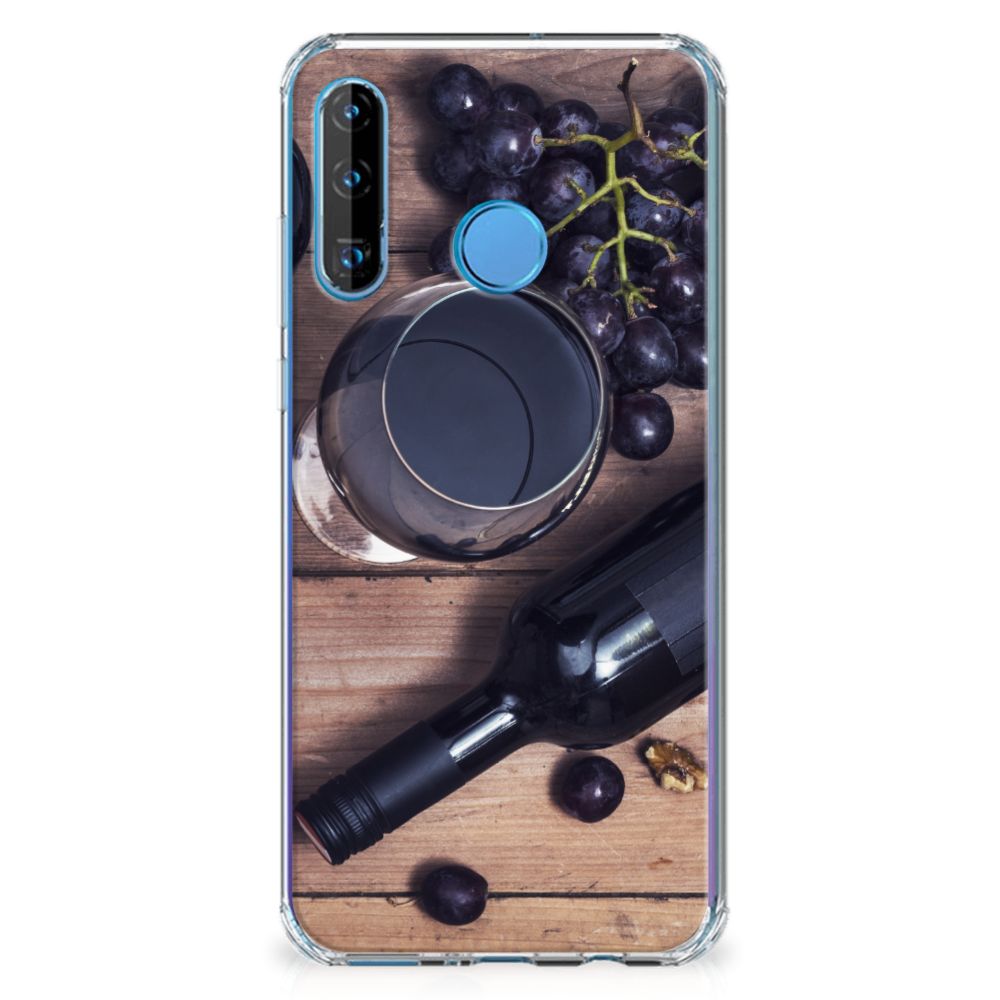 Huawei P30 Lite Beschermhoes Wijn