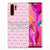 Huawei P30 Pro Silicone-hoesje Flowers Pink DTMP