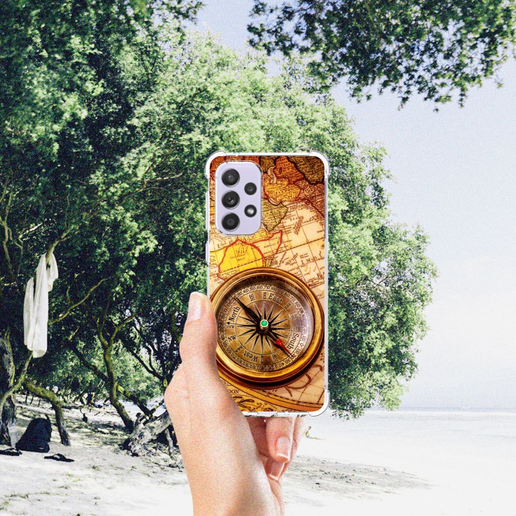 Samsung Galaxy A33 Telefoonhoesje met valbescherming Kompas B2C Telecom
