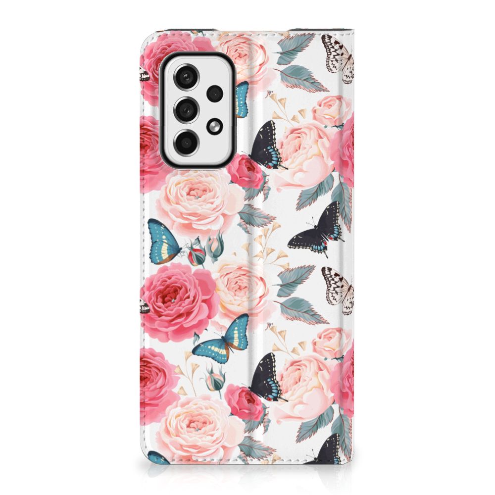 Samsung Galaxy A73 Smart Cover Butterfly Roses - B2C Telecom