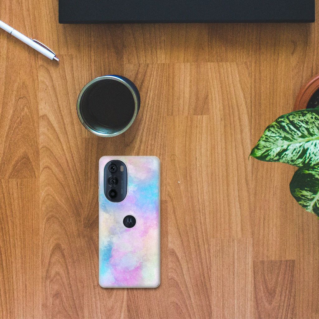 Hoesje maken Motorola Edge 30 Pro Watercolor Light B2C Telecom