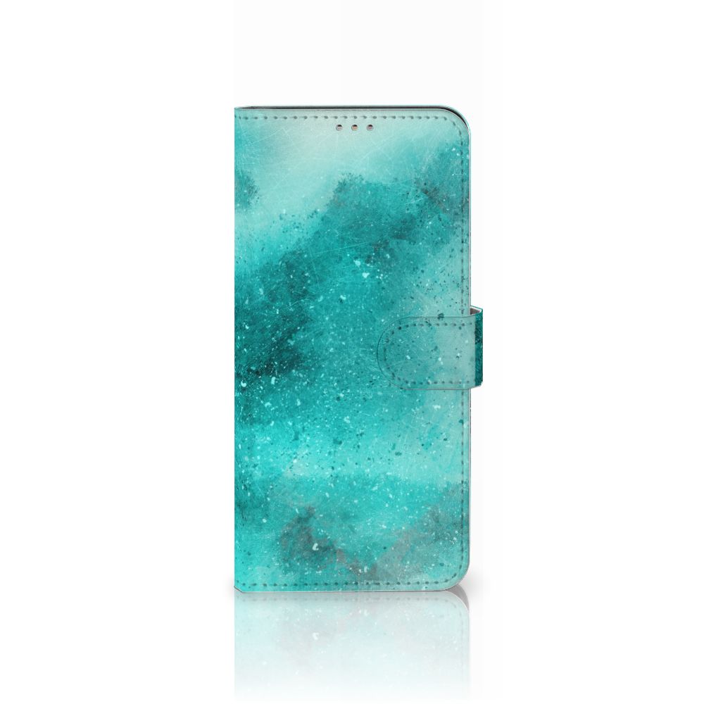Hoesje Motorola Moto G60 Painting Blue