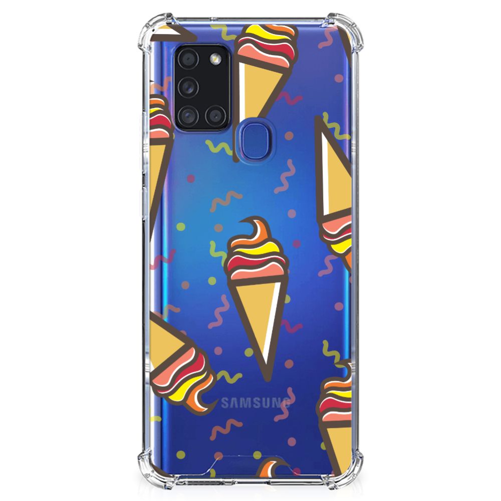 Samsung Galaxy A21s Beschermhoes Icecream