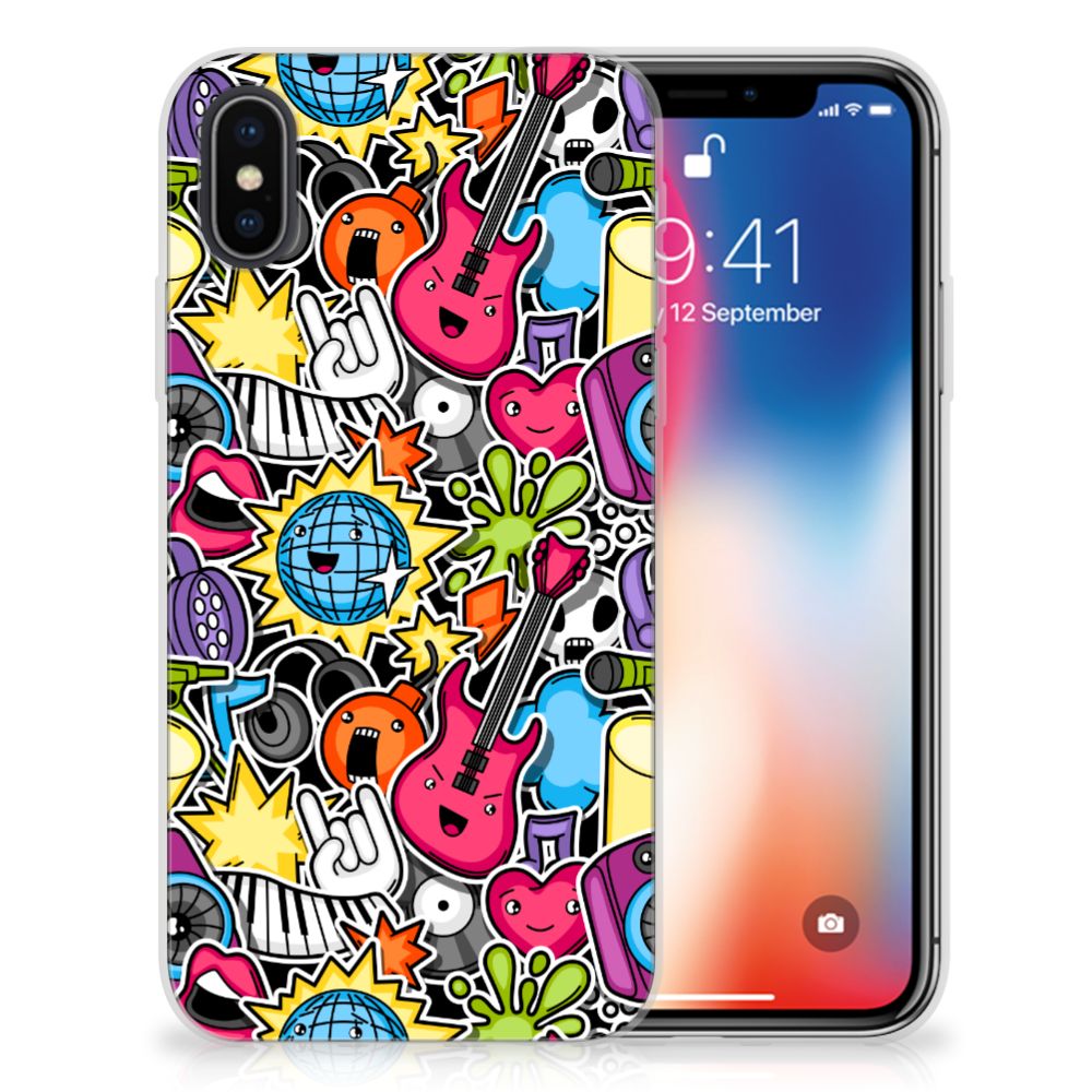 Apple iPhone X | Xs Silicone Back Cover Punk Rock