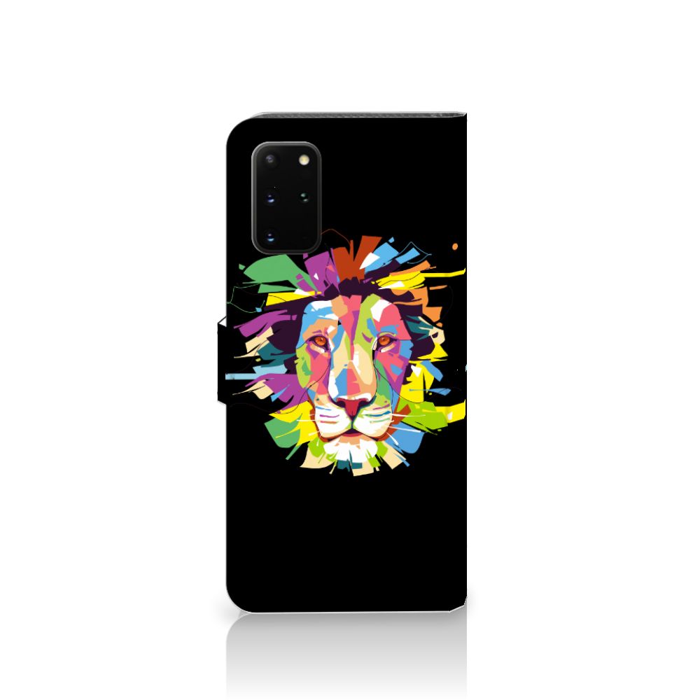 Samsung Galaxy S20 Plus Leuk Hoesje Lion Color
