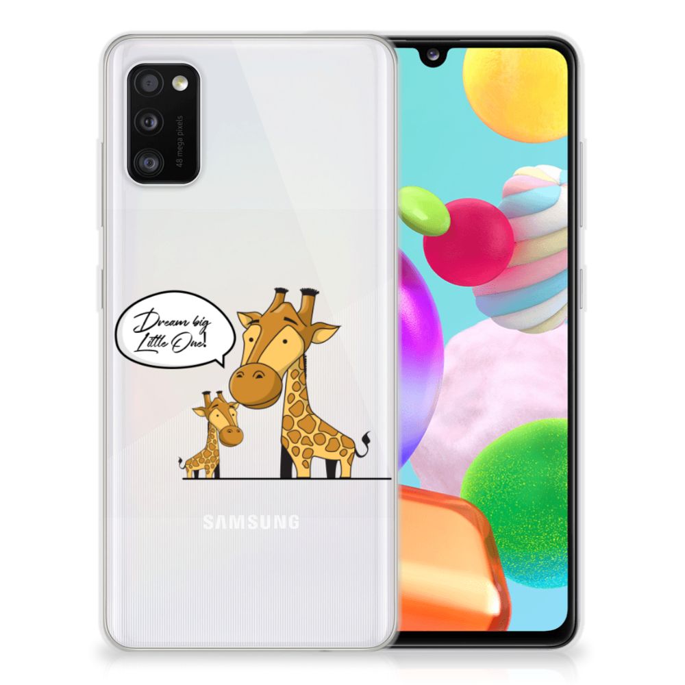 Samsung Galaxy A41 Telefoonhoesje met Naam Giraffe B2C Telecom