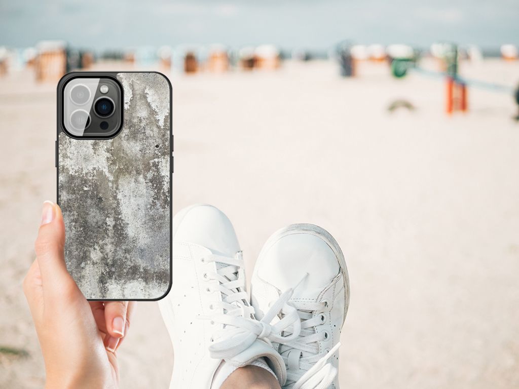 iPhone 13 Pro Max Marmeren Print Telefoonhoesje Beton Print B2C Telecom