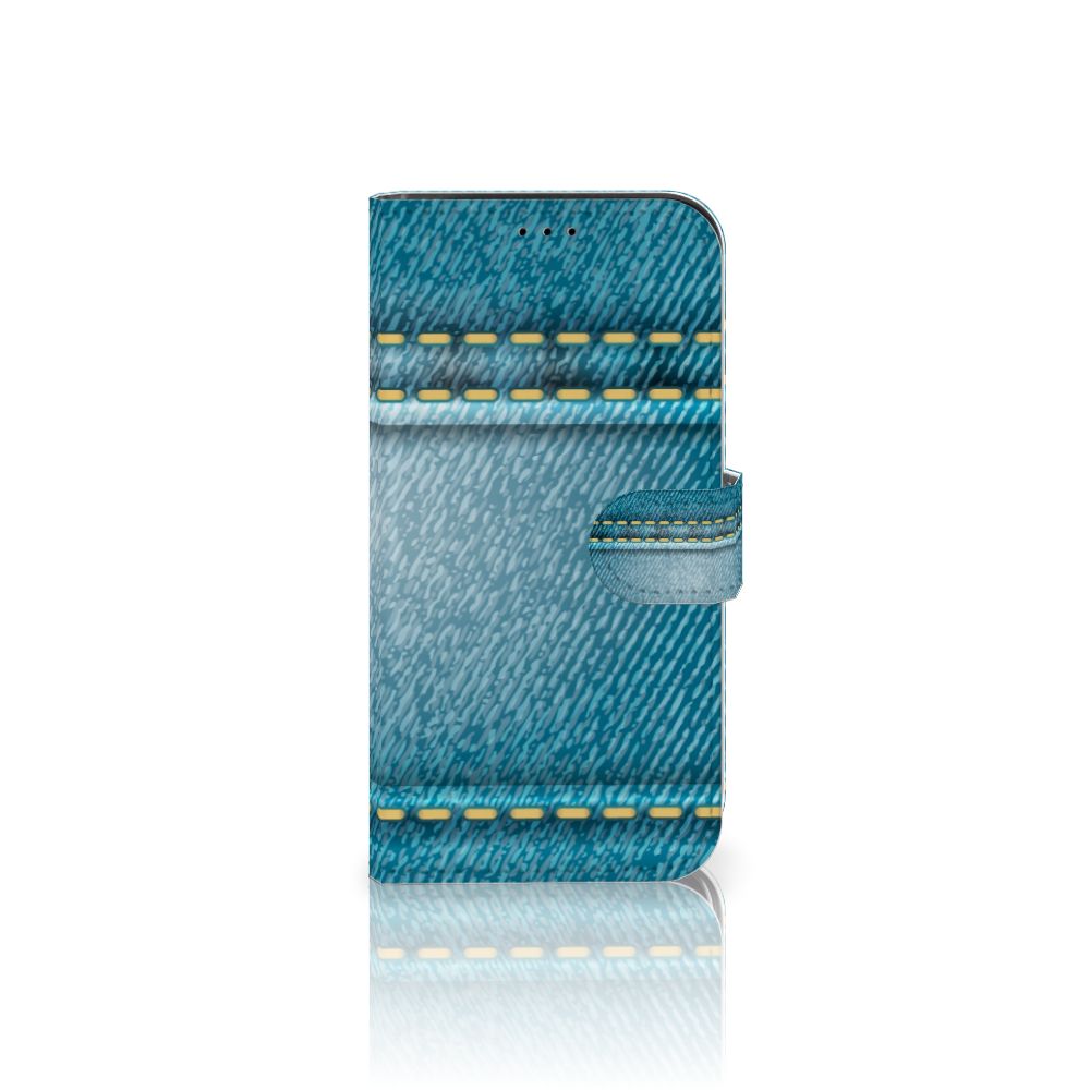 iPhone 13 Pro Wallet Case met Pasjes Jeans