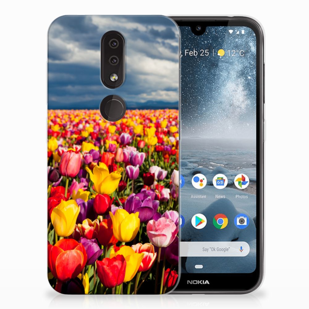 Nokia 4.2 TPU Case Tulpen