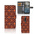 Nokia 2.4 Telefoon Hoesje Batik Brown