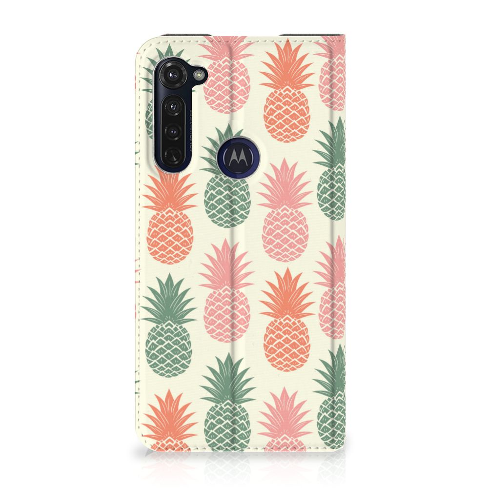 Motorola Moto G Pro Flip Style Cover Ananas - B2C Telecom