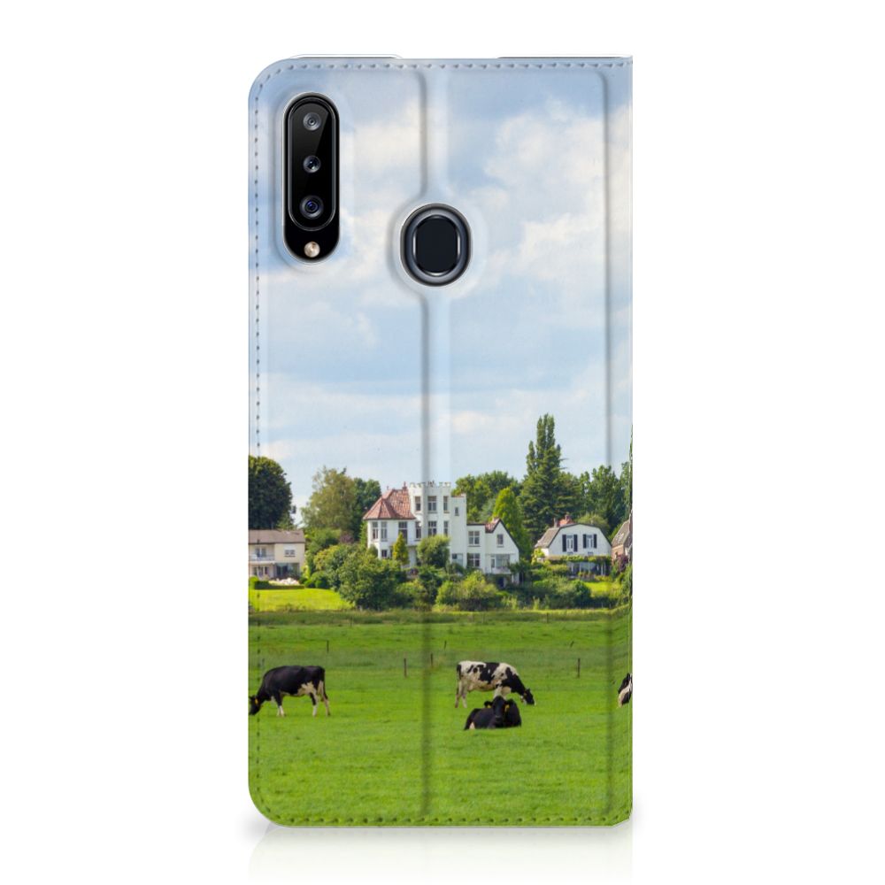 Samsung Galaxy A20s Hoesje maken Koeien - B2C Telecom