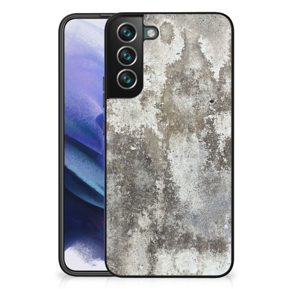 Samsung Galaxy S22 Plus Marmeren Print Telefoonhoesje Beton Print
