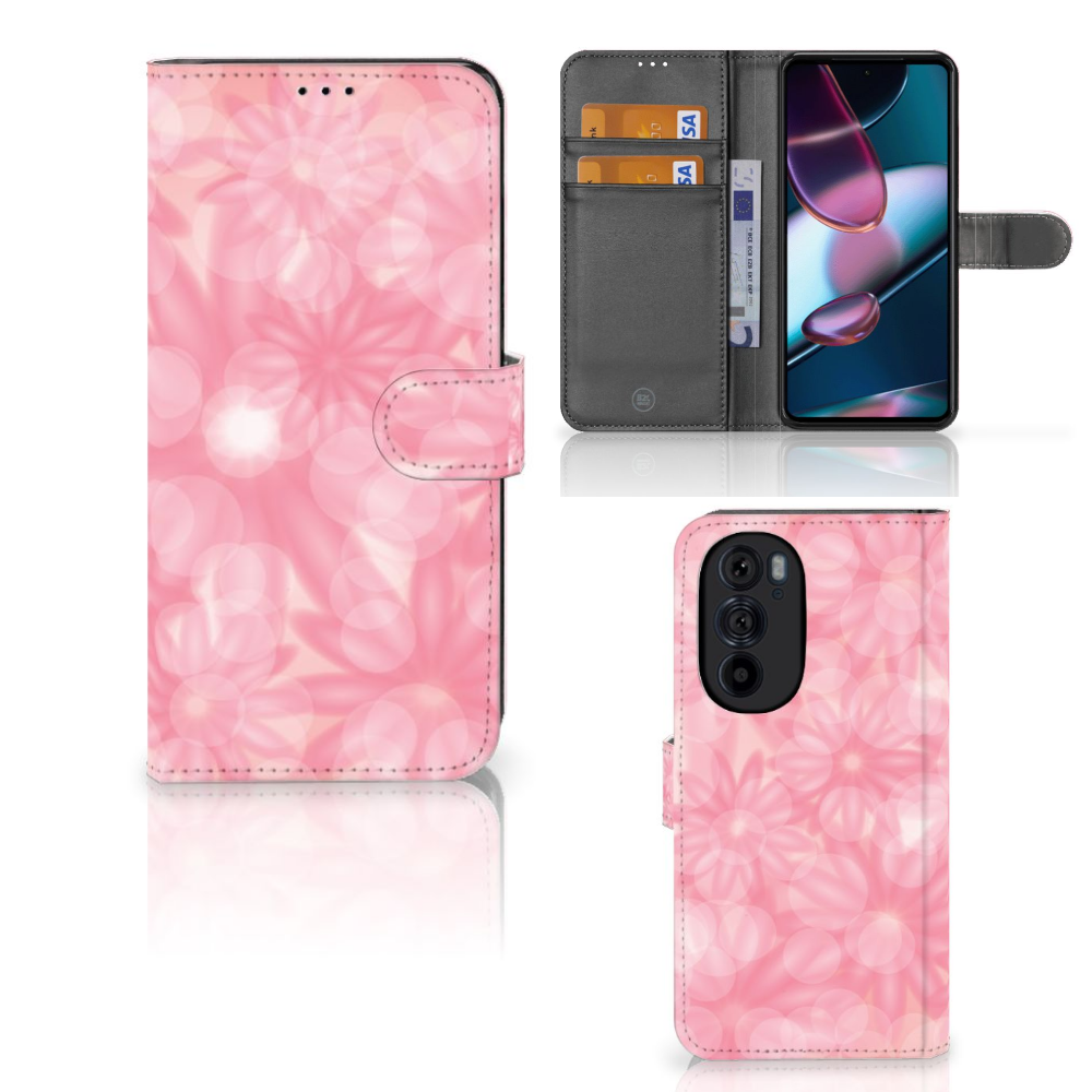 Motorola Edge 30 Pro Hoesje Spring Flowers