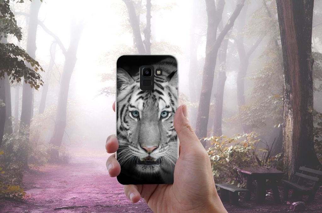 Samsung Galaxy J6 2018 TPU Hoesje Tijger