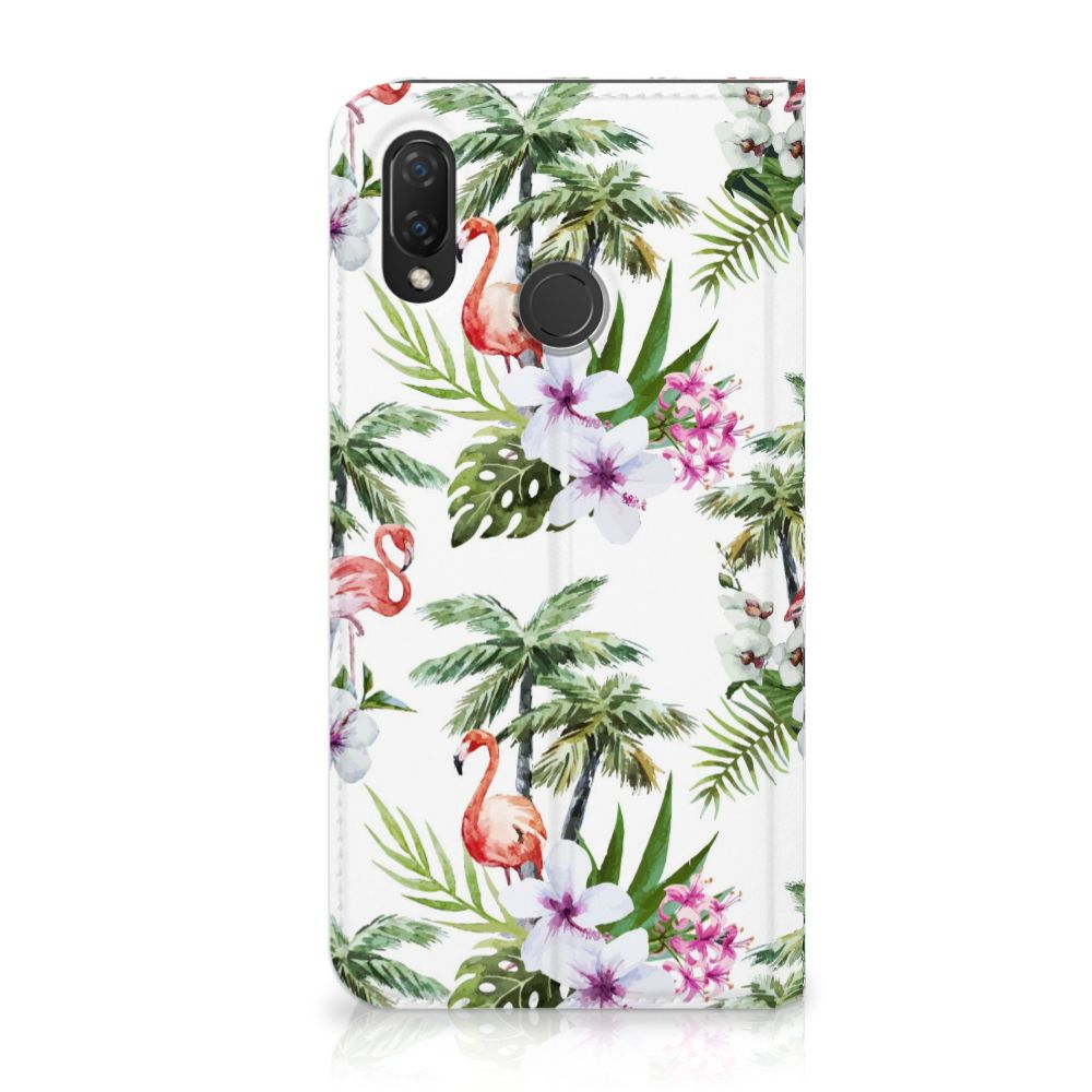 Huawei P Smart Plus Hoesje maken Flamingo Palms
