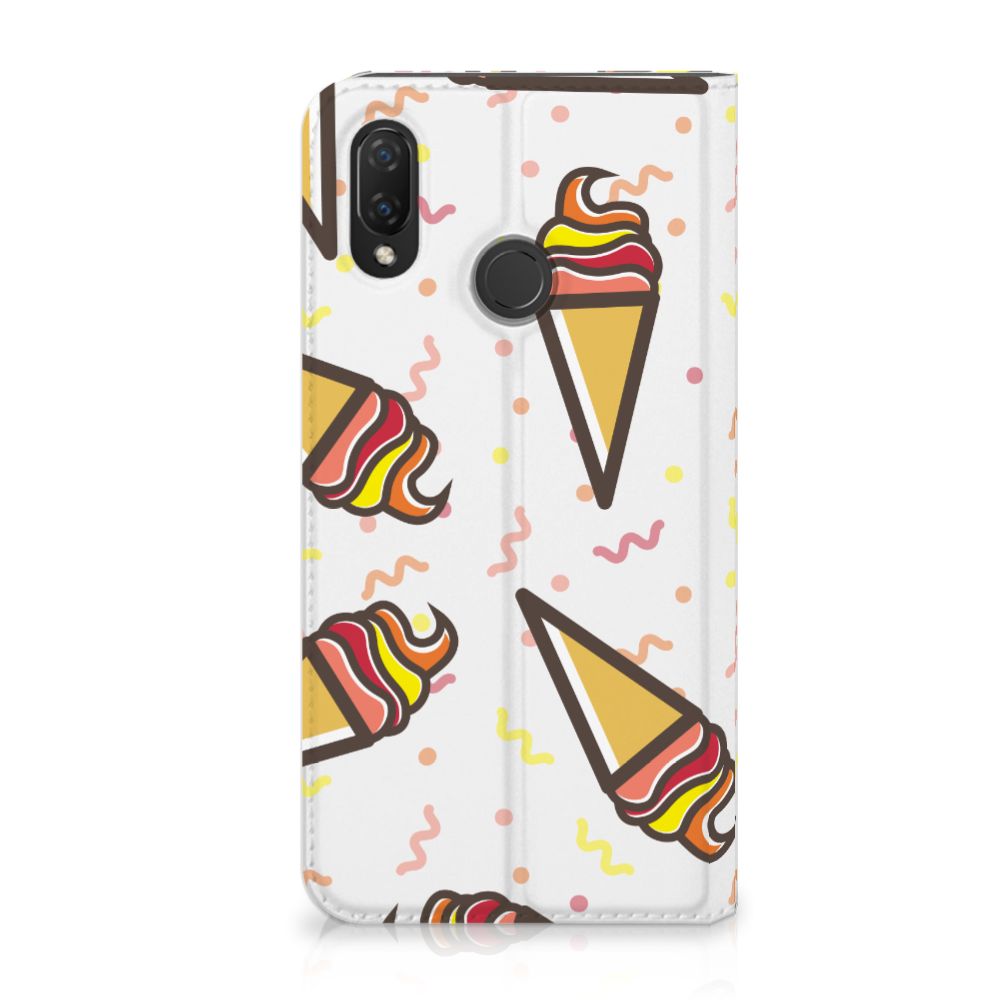Huawei P Smart Plus Flip Style Cover Icecream