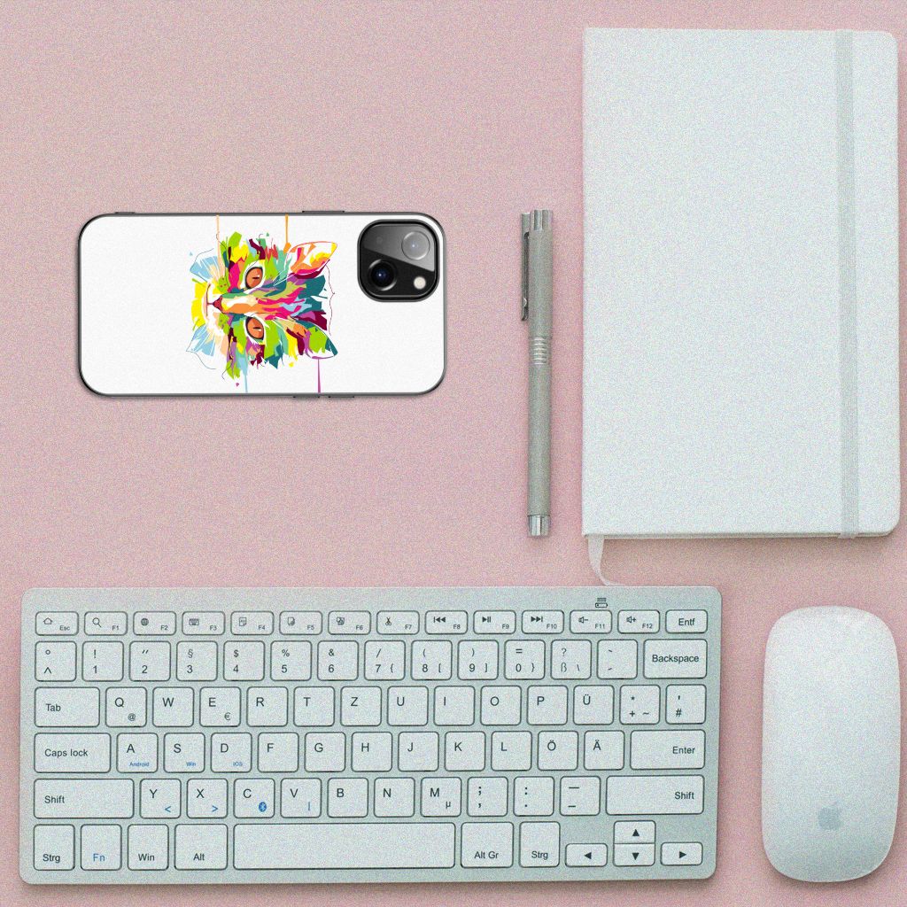 Apple iPhone 13 Hoesje Cat Color B2C Telecom
