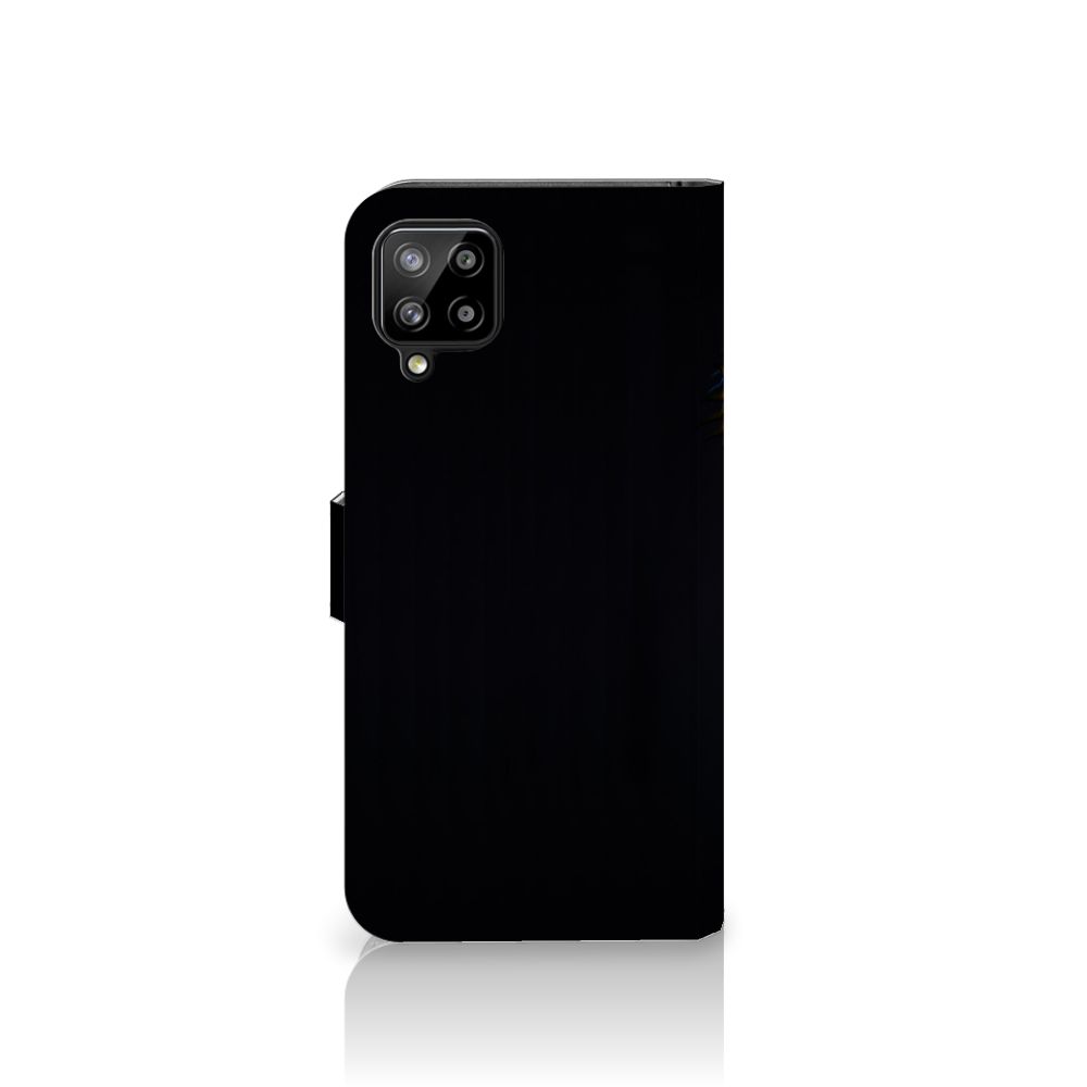 Samsung Galaxy A12 Telefoonhoesje met Pasjes Papegaai
