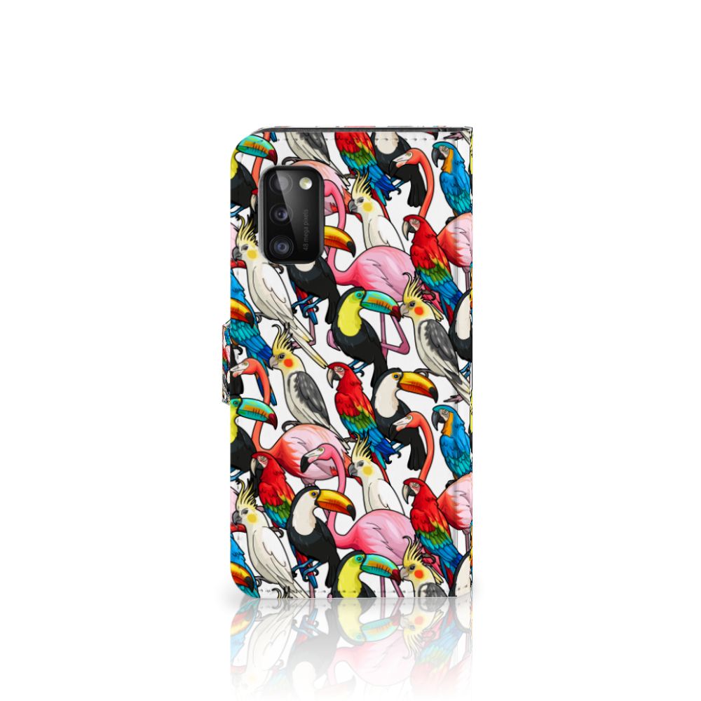 Samsung Galaxy A41 Telefoonhoesje met Pasjes Birds