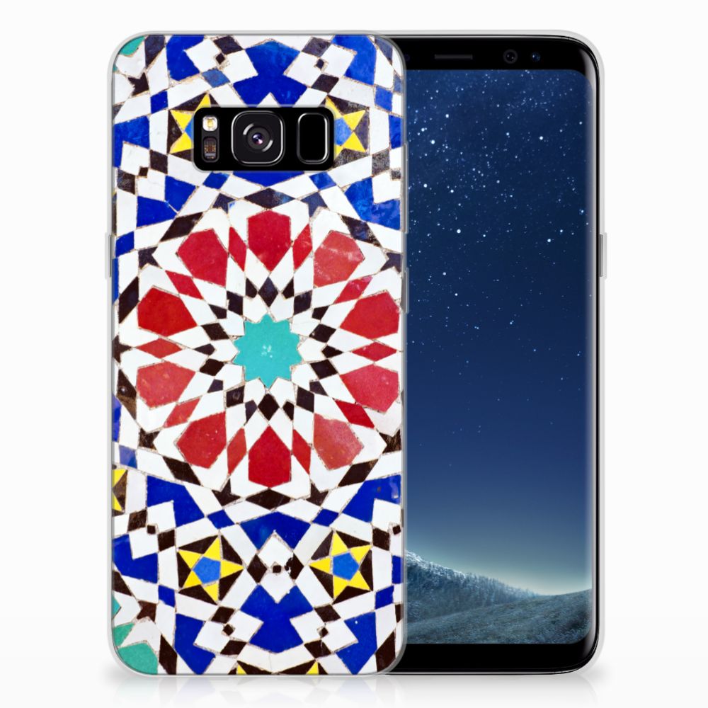 Samsung Galaxy S8 TPU Siliconen Hoesje Mozaïek