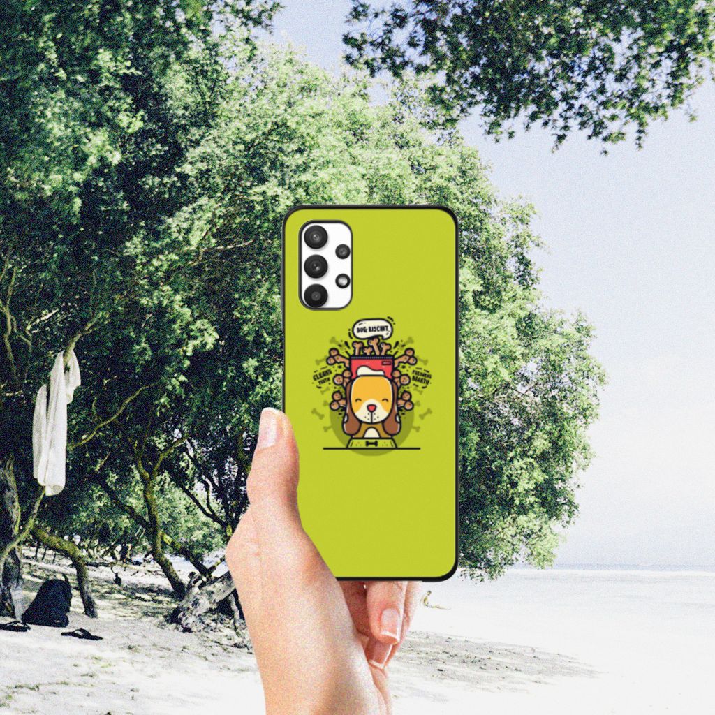 Samsung Galaxy A32 5G Hoesje Doggy Biscuit B2C Telecom