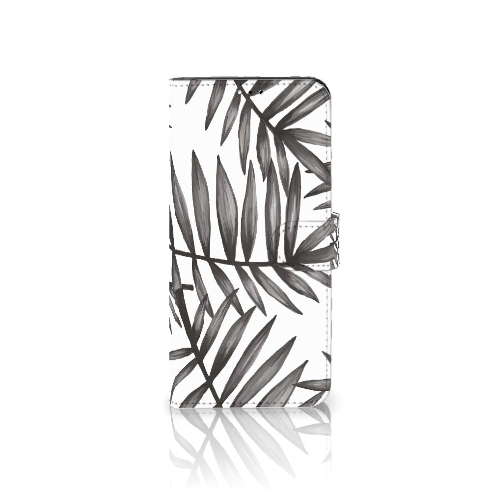 Samsung Galaxy A23 Hoesje Leaves Grey