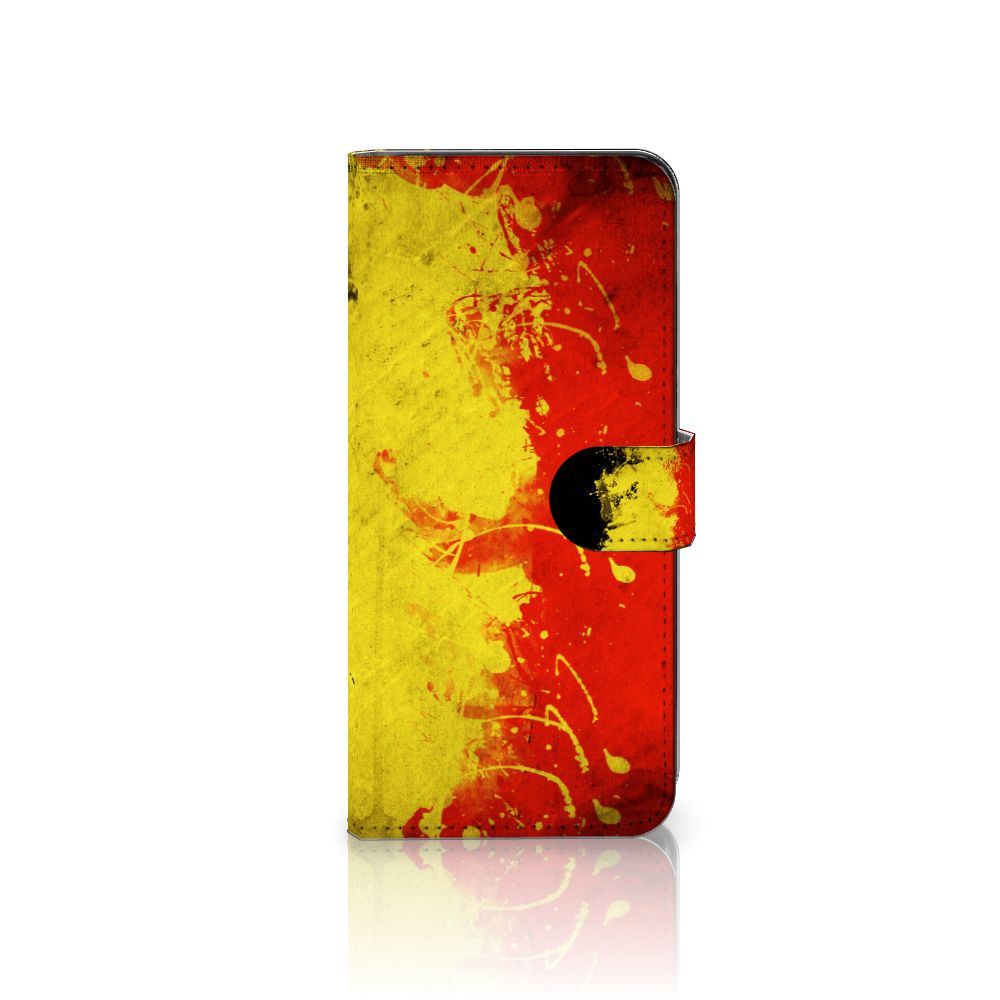 Samsung Galaxy A14 4G Bookstyle Case België design Belgische kleuren aanzicht