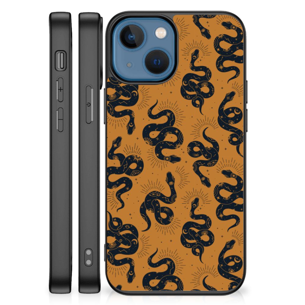 Dierenprint Telefoonhoesje voor Apple iPhone 13 mini Snakes B2C Telecom