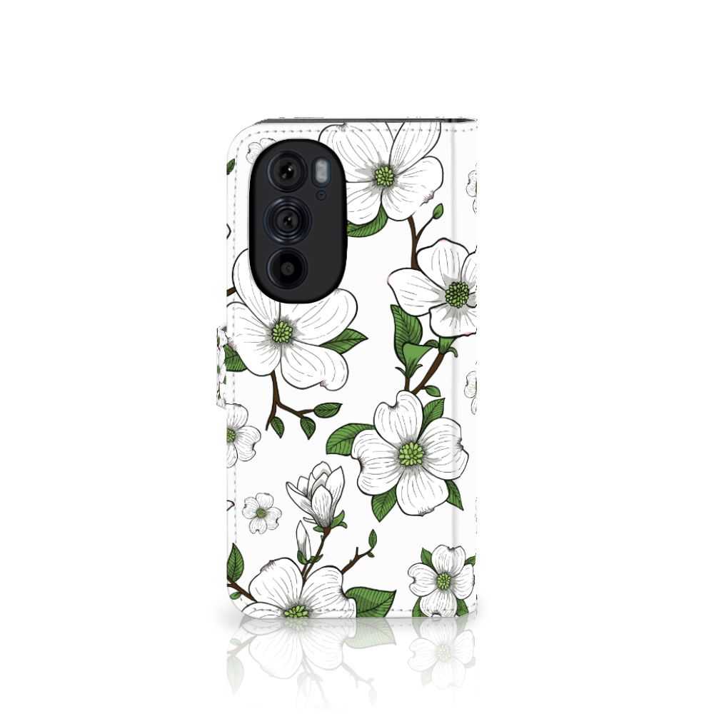 Motorola Edge 30 Pro Hoesje Dogwood Flowers