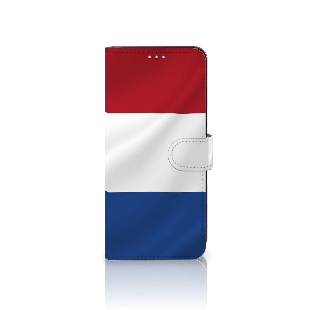 OPPO Find X5 Lite | Reno 7 5G Bookstyle Case Nederlandse Vlag met artistiek design van de Nederlandse vlag.