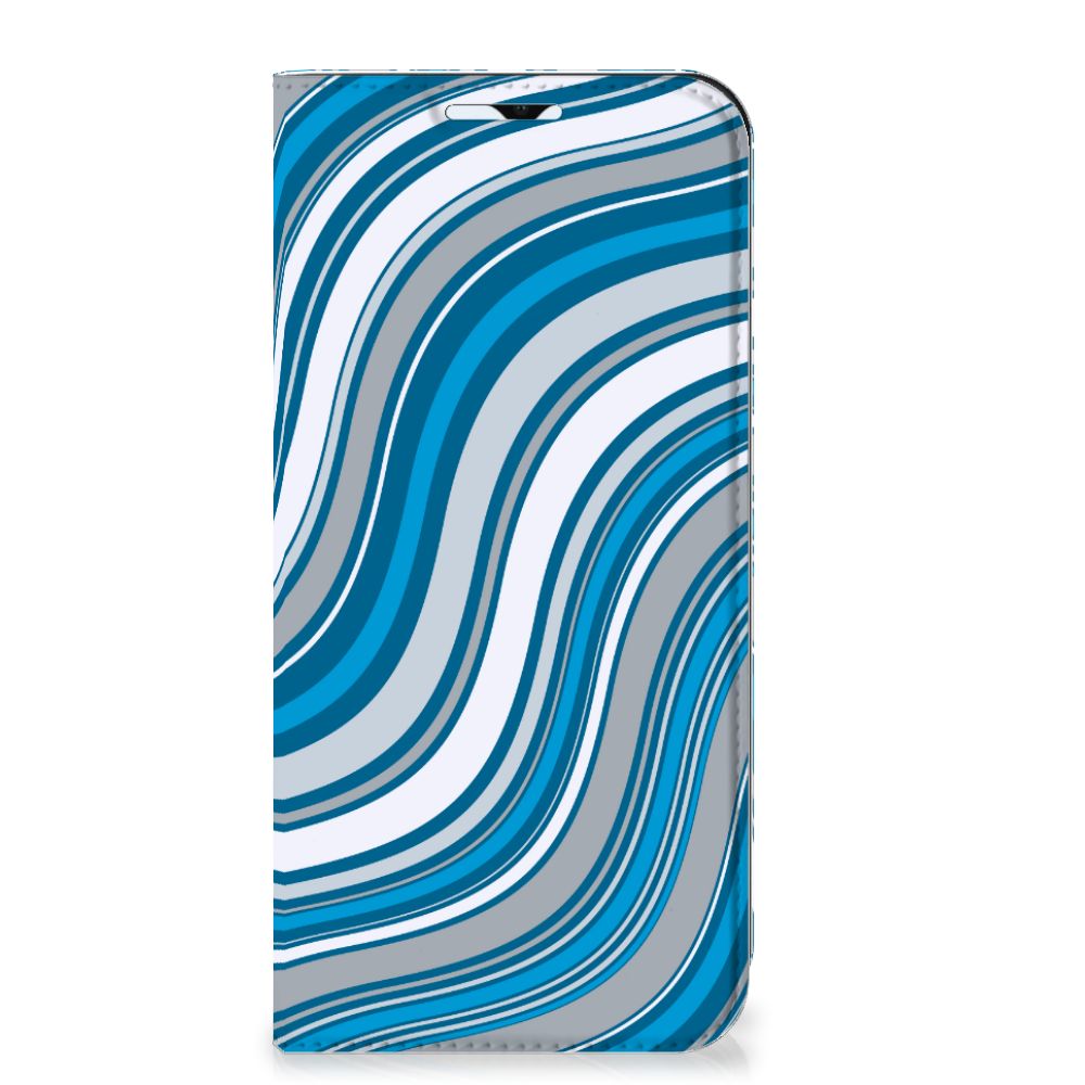Samsung Galaxy A23 Hoesje met Magneet Waves Blue - B2C Telecom
