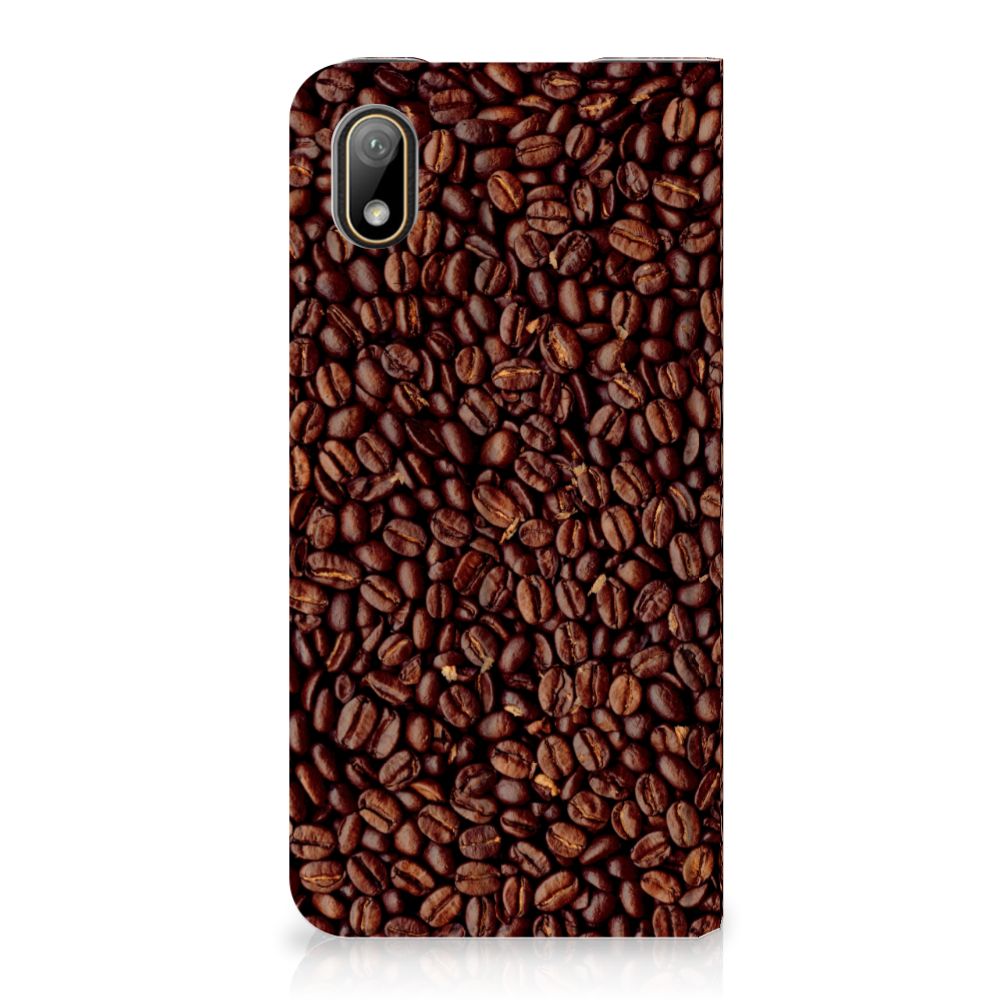 Huawei Y5 (2019) Flip Style Cover Koffiebonen