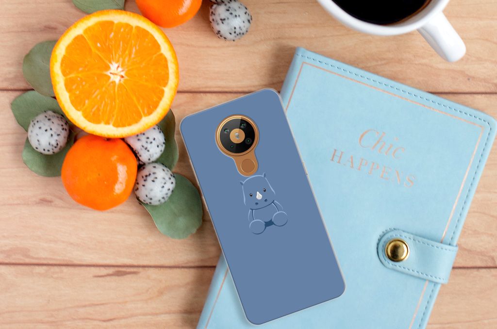 Nokia 5.3 Telefoonhoesje met Naam Baby Rhino B2C Telecom